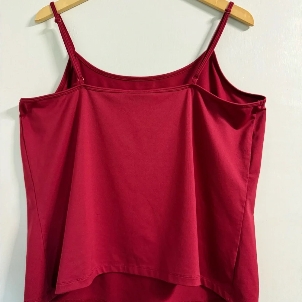 Lane Bryant Plus 18/20 Red Stretch Cami Layering Tank - Picture 5 of 10
